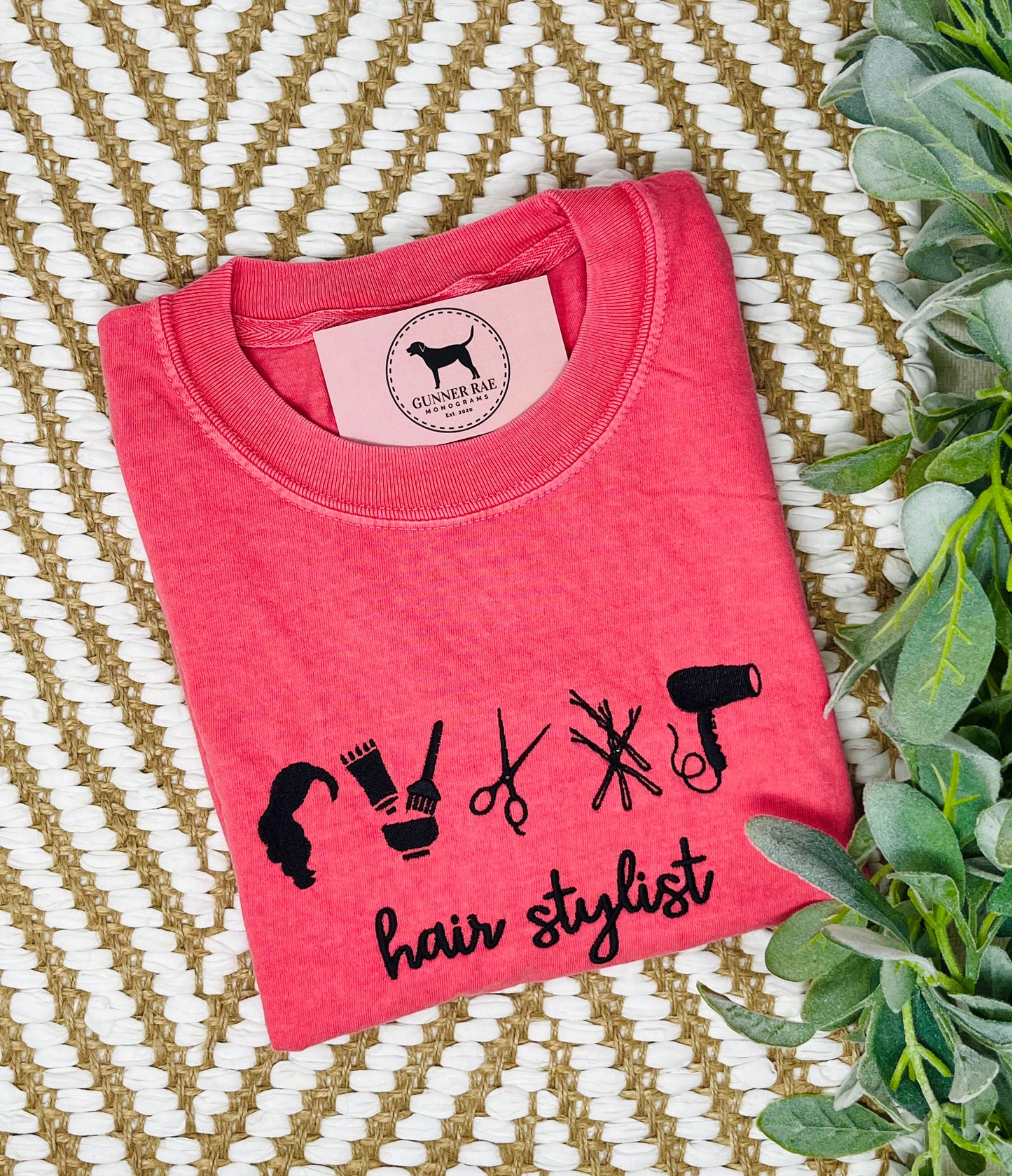 HAIR STYLIST Embroidered T-shirt or Sweatshirt