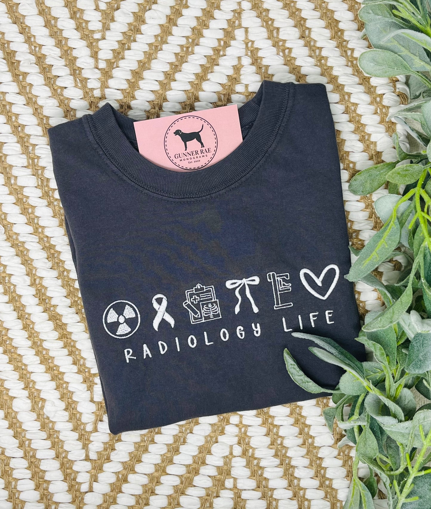 RADIOLOGY LIFE Embroidered T-shirt or Sweatshirt