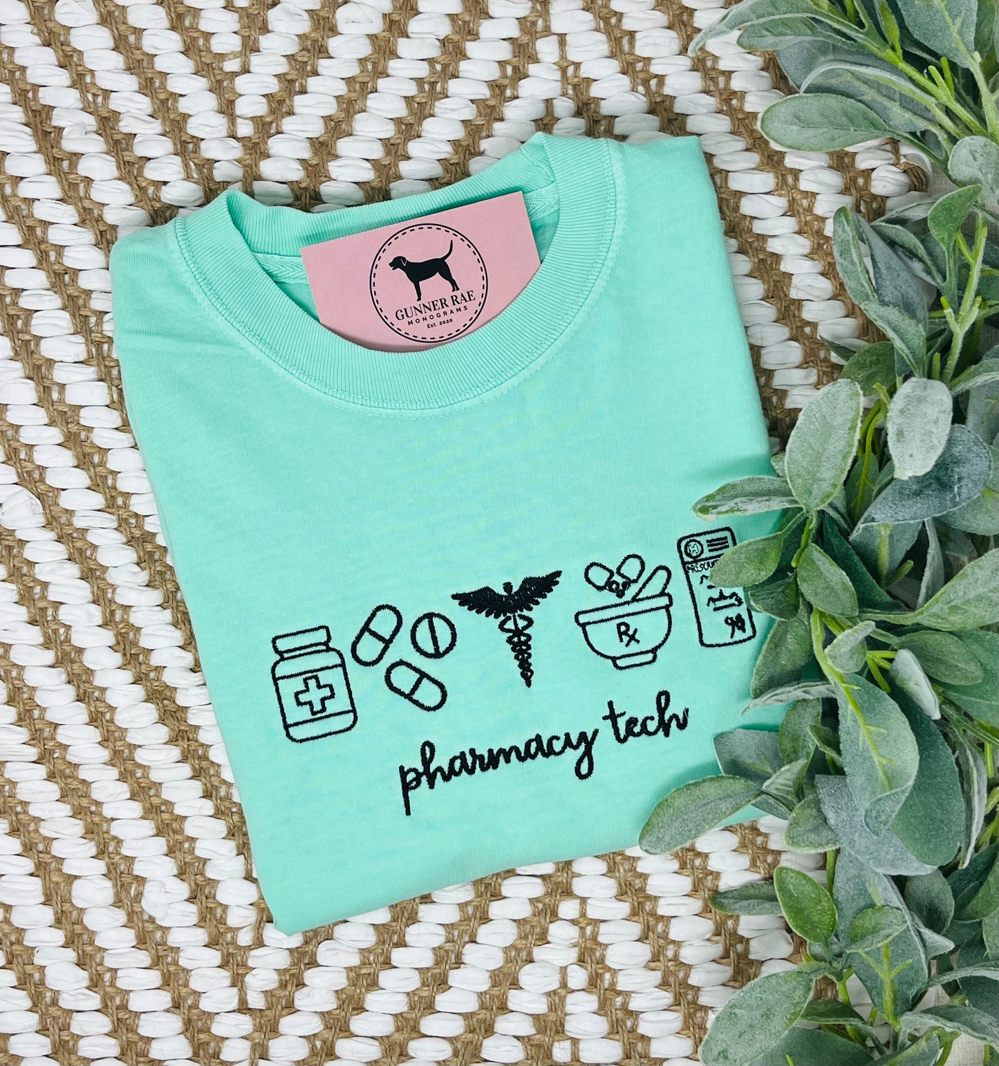 PHARMACY TECH Embroidered T-shirt or Sweatshirt