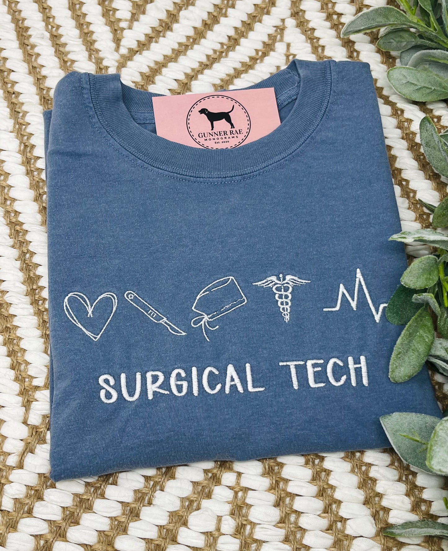 SURGICAL TECH Embroidered T-shirt or Sweatshirt