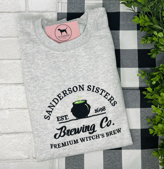 SISTERS BREWING CO Embroidered T-shirt or Sweatshirt