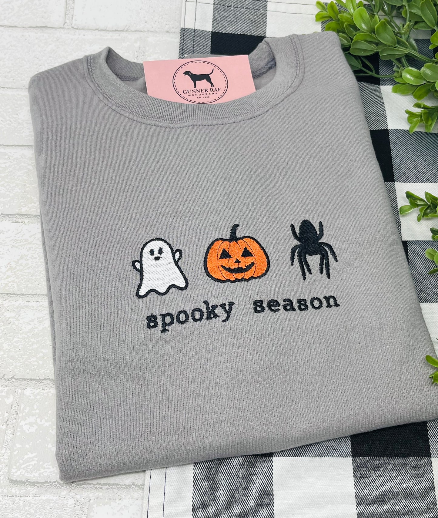 SPOOKY SEASON ICONS 3 Embroidered T-shirt or Sweatshirt
