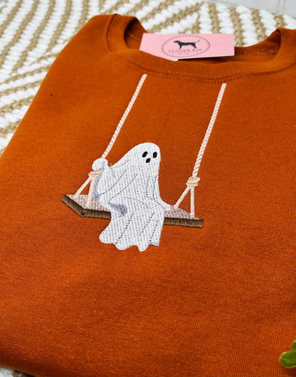 GHOST SWING Embroidered T-shirt or Sweatshirt