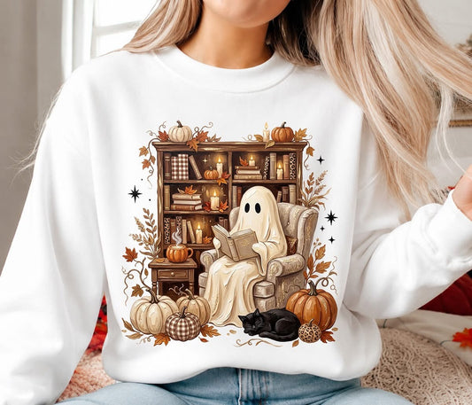 GHOST LIBRARY Graphic T-shirt or Sweatshirt