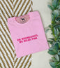ON WEDNESDAYS WE WEAR PINK Custom Embroidered T-shirt or Sweatshirt