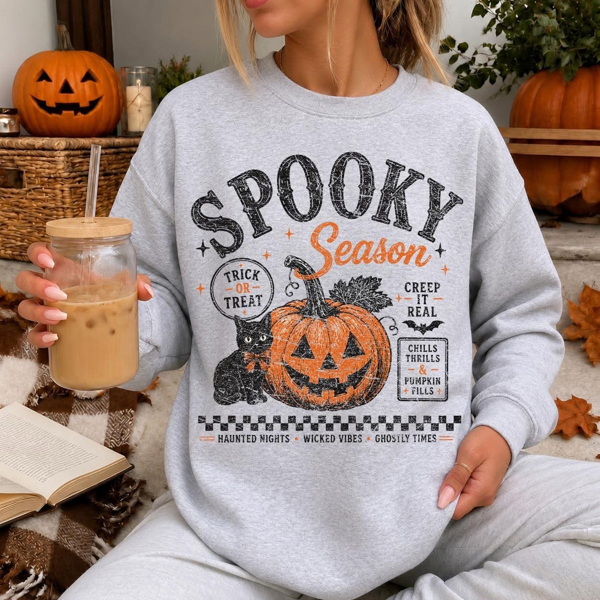 SPOOKY SEASON Graphic T-shirt or Sweatshirt