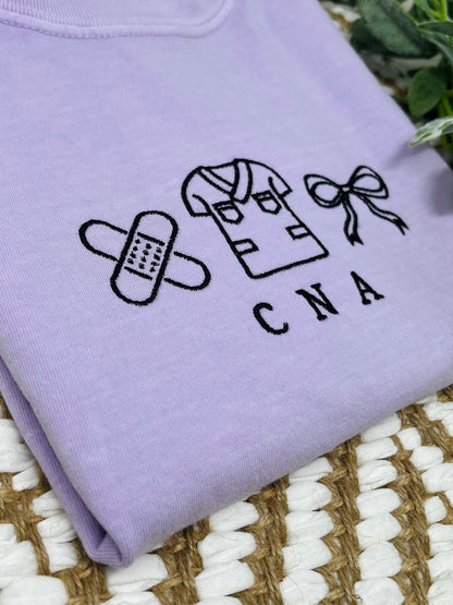 CNA LIFE Embroidered T-shirt or Sweatshirt