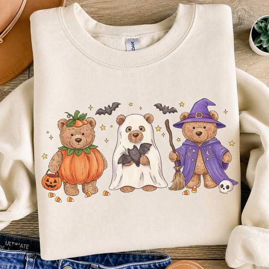 HALLOWEEN BEARS Graphic T-shirt or Sweatshirt