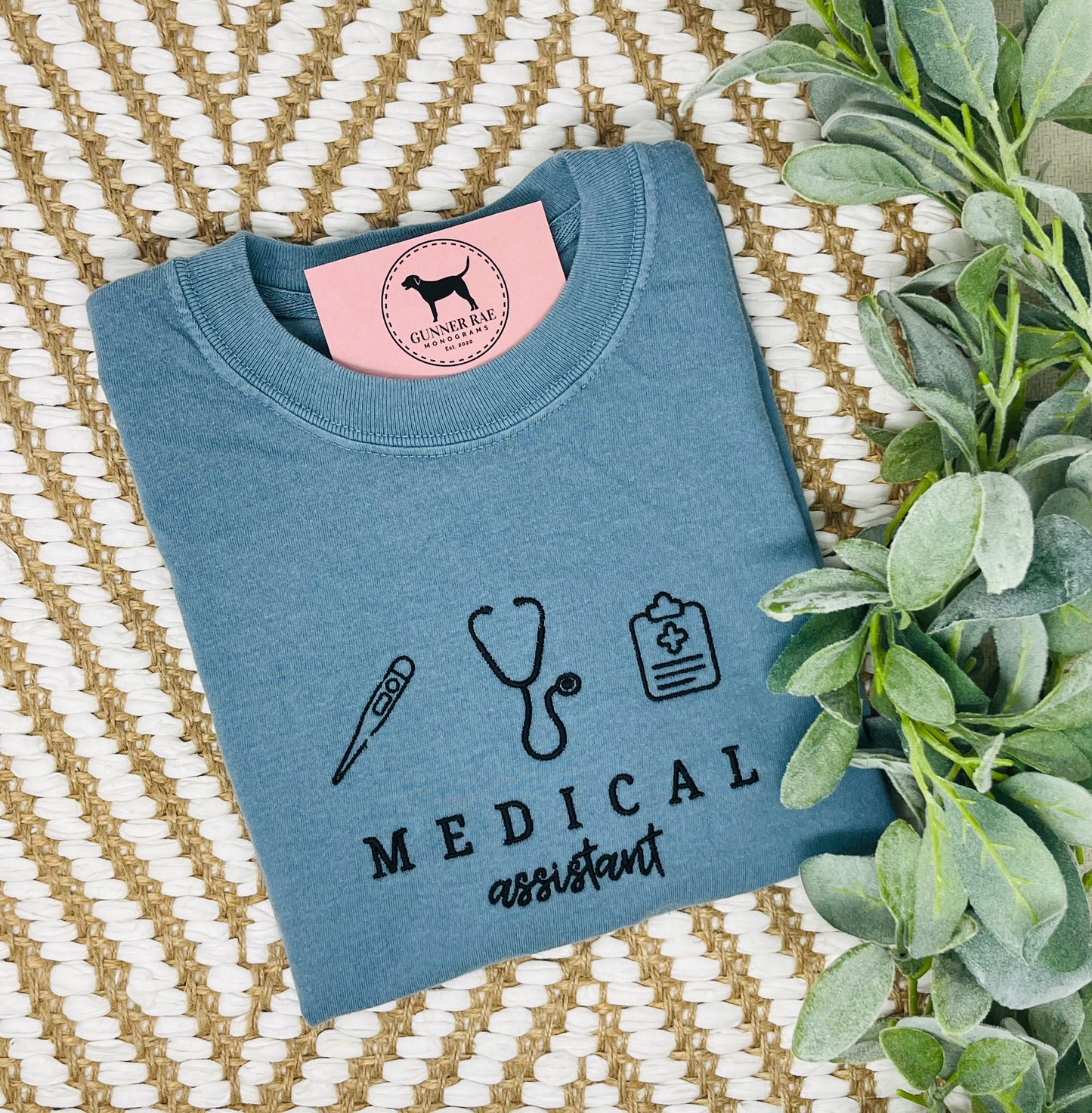 MEDICAL ASSISTANT Embroidered T-shirt or Sweatshirt