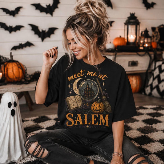 MEET ME AT SALEM Graphic T-shirt or Sweatshirt