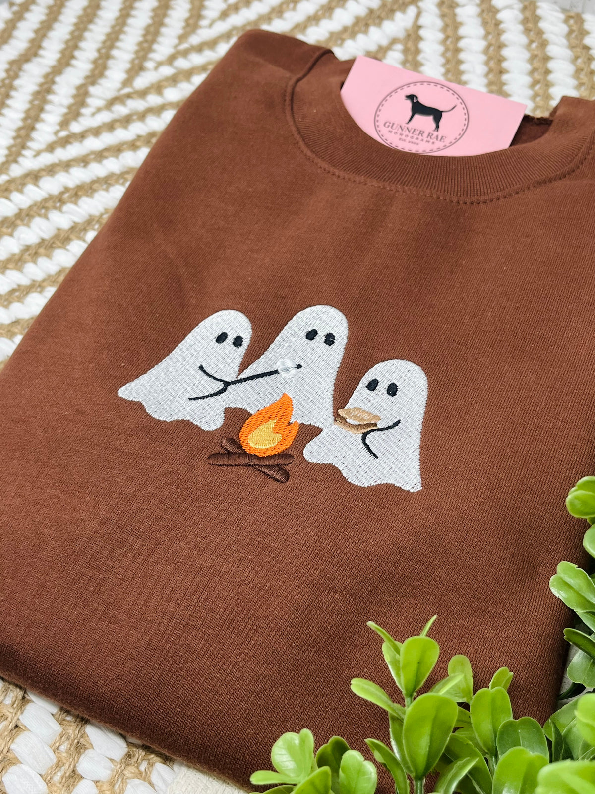GHOST CAMPFIRE Embroidered T-shirt or Sweatshirt