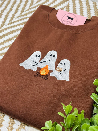 GHOST CAMPFIRE Embroidered T-shirt or Sweatshirt