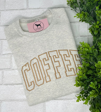 COFFEE Embroidered T-shirt or Sweatshirt