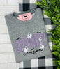 SPOOKY SEASON WITH ICONS Embroidered T-shirt or Sweatshirt