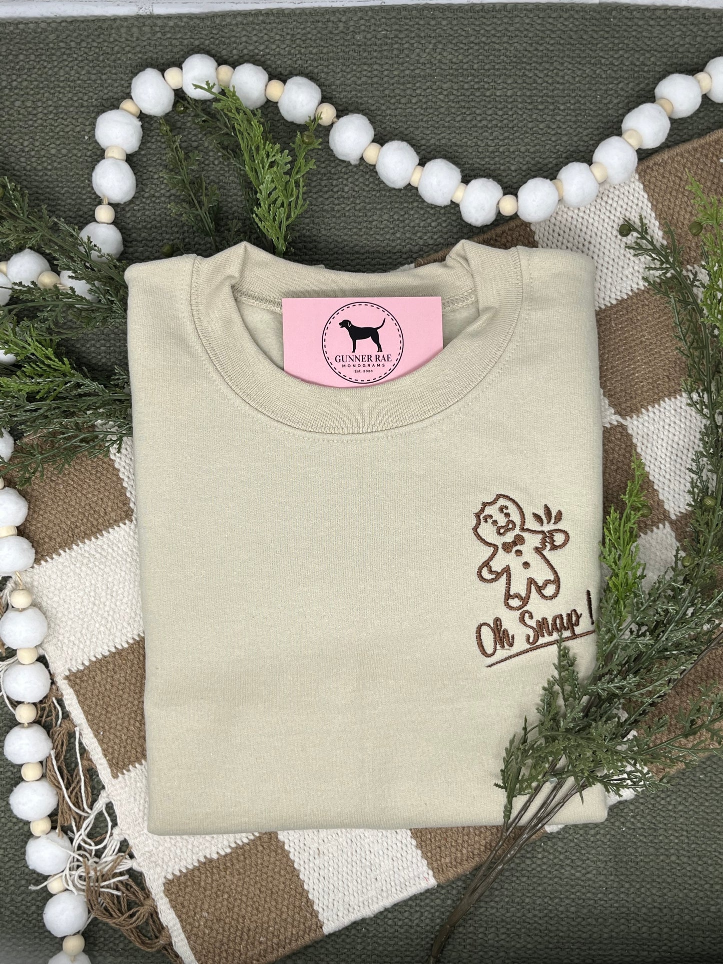 OH SNAP Embroidered T-shirt or Sweatshirt