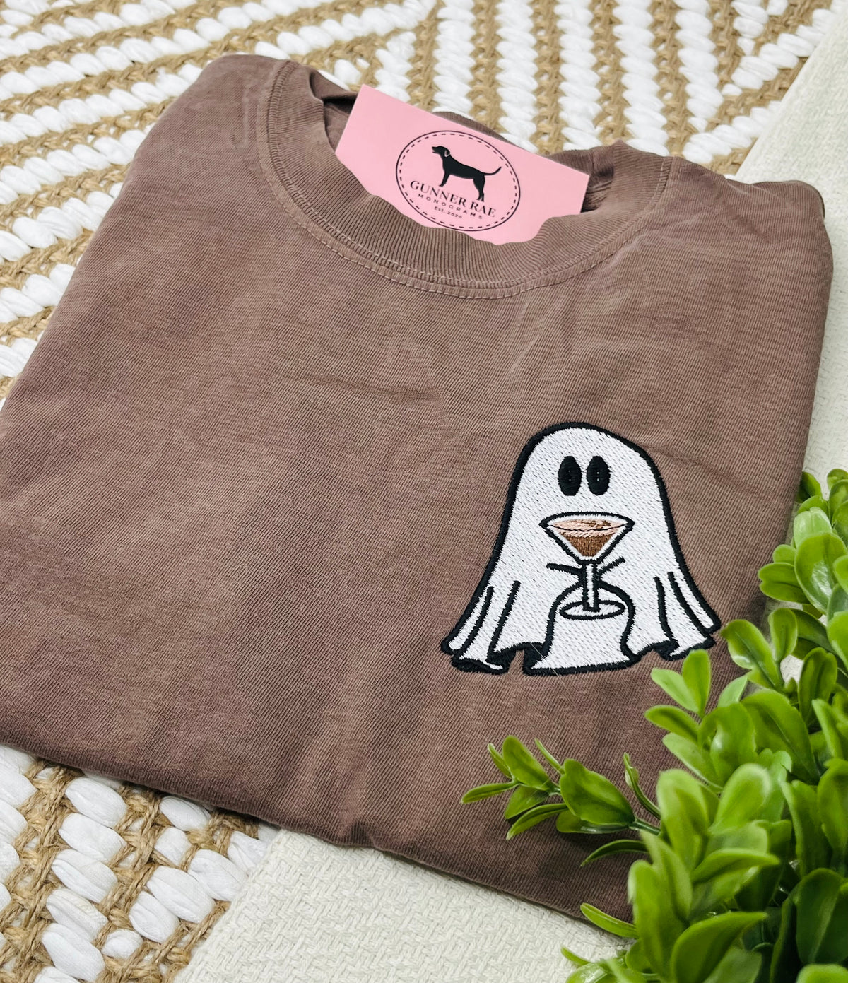 ESPRESSO MARTINI GHOST Embroidered T-shirt or Sweatshirt