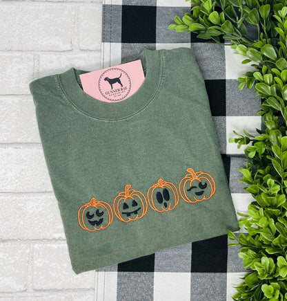 JACK-O-LANTERNS Embroidered T-shirt or Sweatshirt