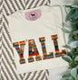 Y'ALL Applique Embroidered T-shirt or Sweatshirt (AZTEC)
