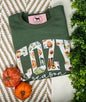COZY SEASON Applique Embroidered T-shirt or Sweatshirt