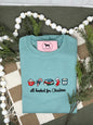 ALL BOOKED FOR CHRISTMAS Embroidered T-shirt or Sweatshirt