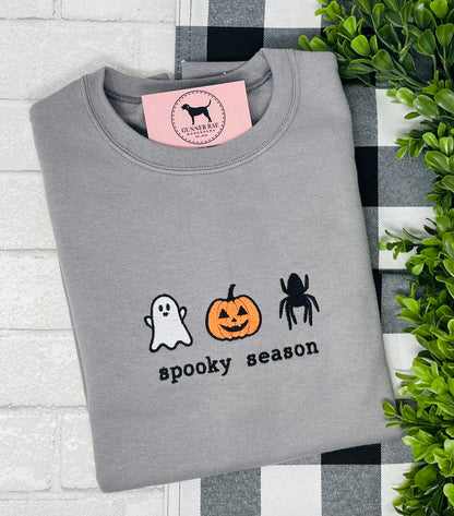 SPOOKY SEASON ICONS 3 Embroidered T-shirt or Sweatshirt