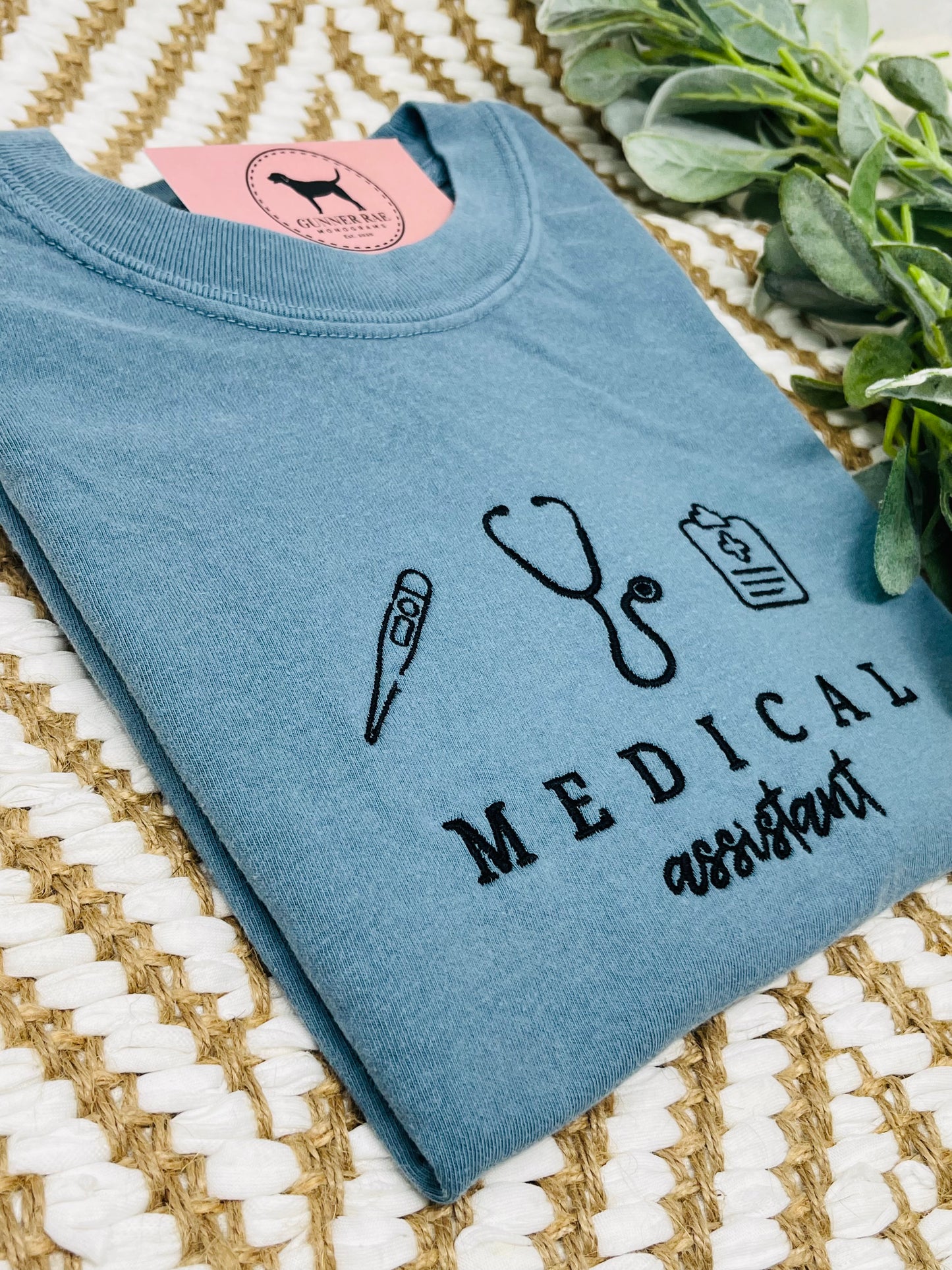 MEDICAL ASSISTANT Embroidered T-shirt or Sweatshirt