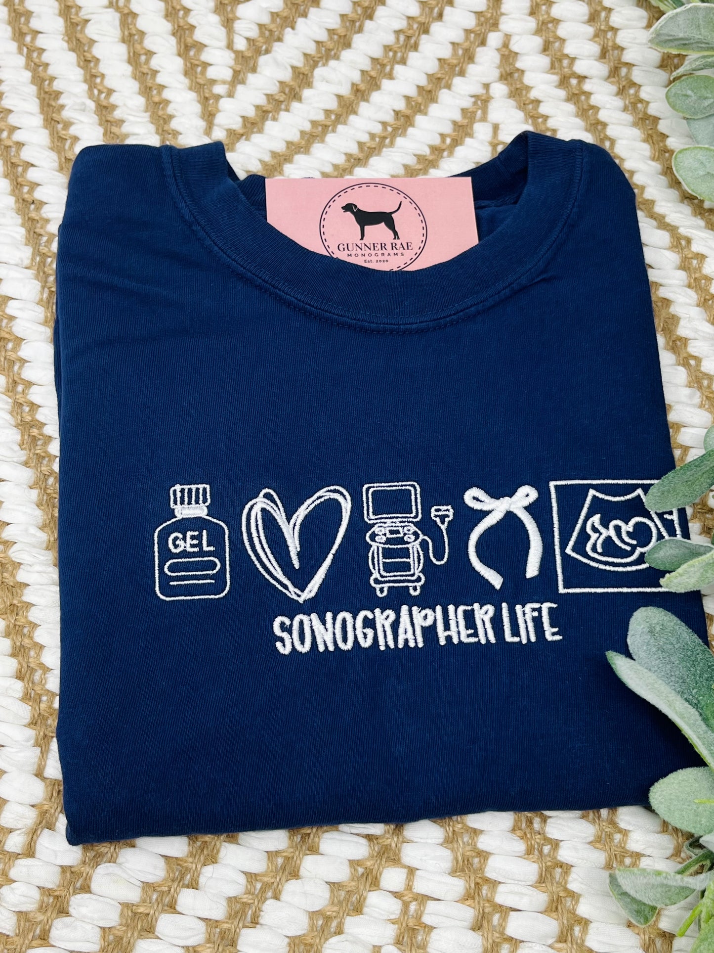 SONOGRAPHER LIFE Embroidered T-shirt or Sweatshirt