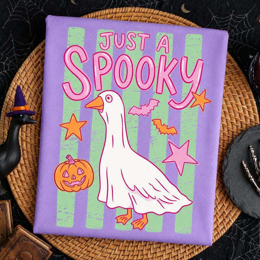 JUST A SPOOKY GOOSE Graphic T-shirt or Sweatshirt