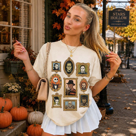 HALLOWEEN FRAMES Graphic T-shirt or Sweatshirt