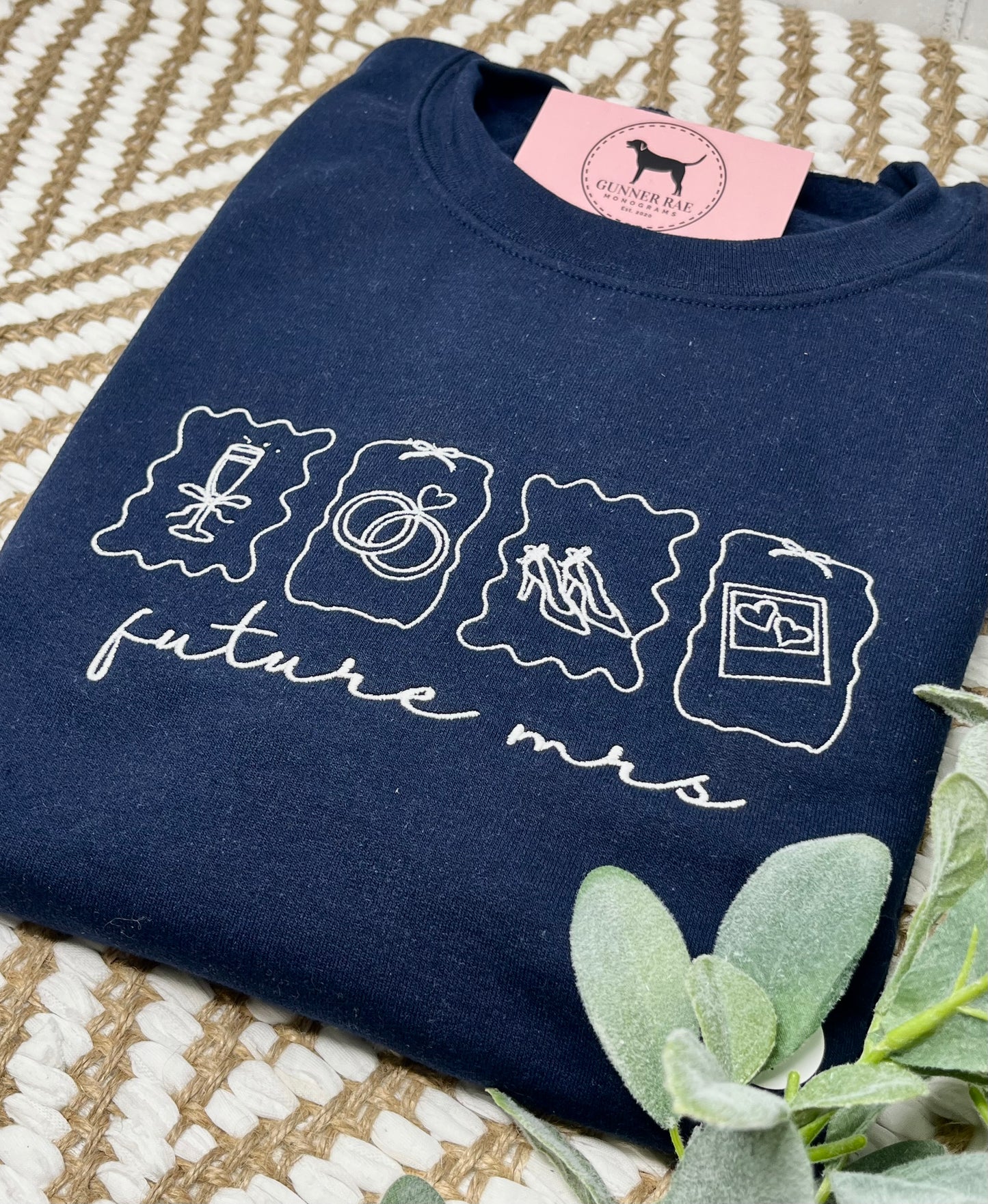 FUTURE MRS ICONS Custom Embroidered T-shirt or Sweatshirt