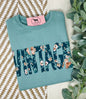 VINTAGE APPLIQUE Custom Embroidered T-shirt or Sweatshirt