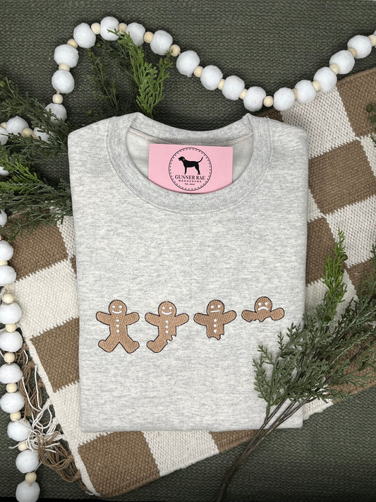 GINGERBREAD Embroidered T-shirt or Sweatshirt