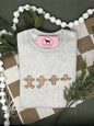 GINGERBREAD Embroidered T-shirt or Sweatshirt