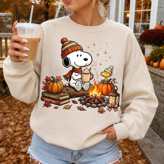 SN00PY CAMPFIRE Graphic T-shirt or Sweatshirt