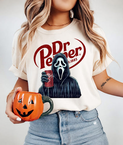 DR SODA GHOST FACE Graphic T-shirt or Sweatshirt