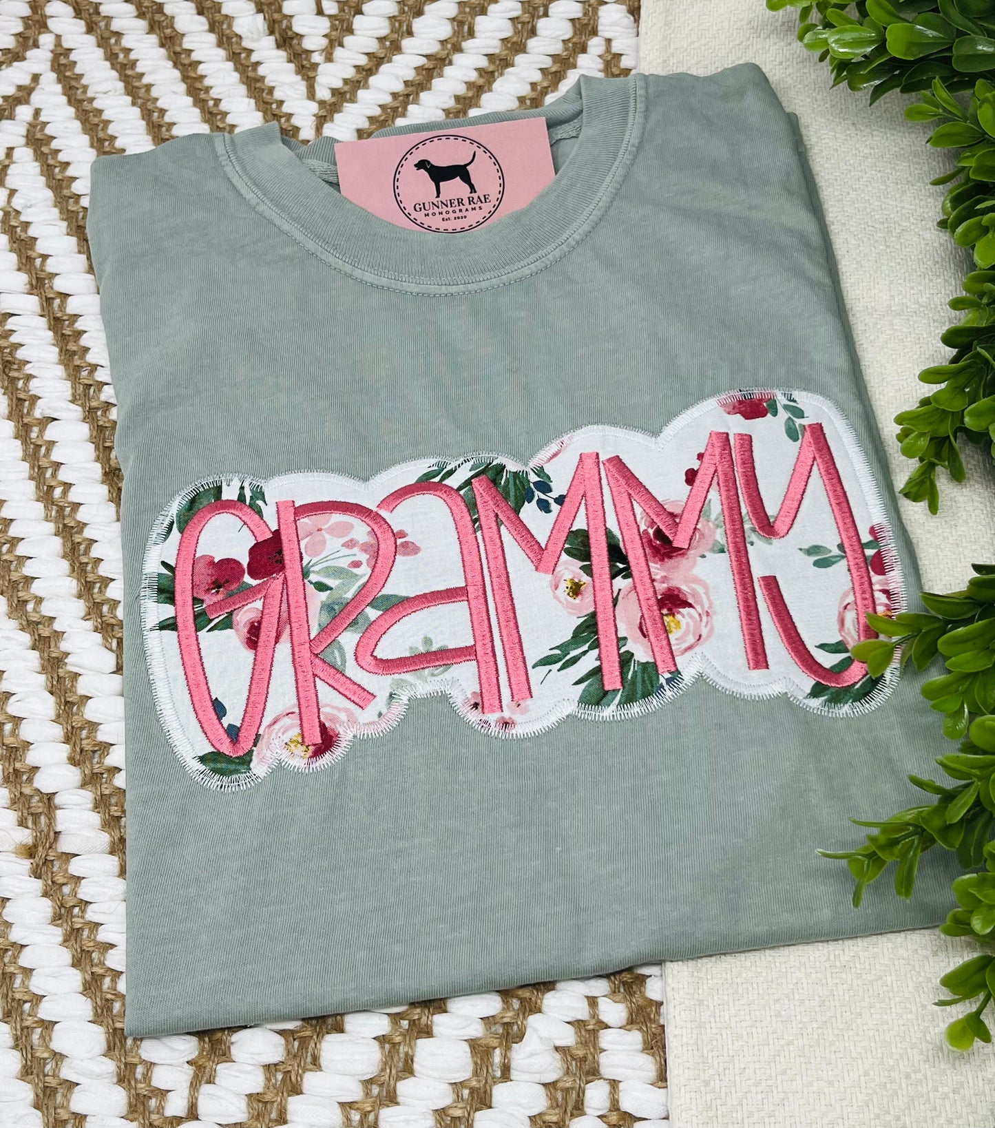 GRAMMY Applique Embroidered T-shirt or Sweatshirt (outline)