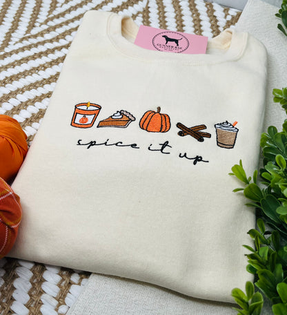 SPICE IT UP Embroidered T-shirt or Sweatshirt