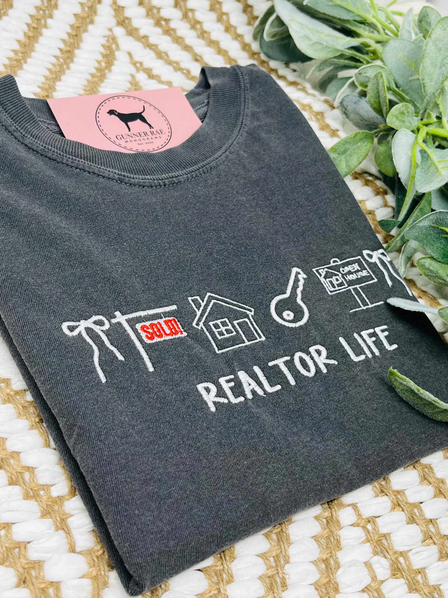 REALTOR LIFE Embroidered T-shirt or Sweatshirt