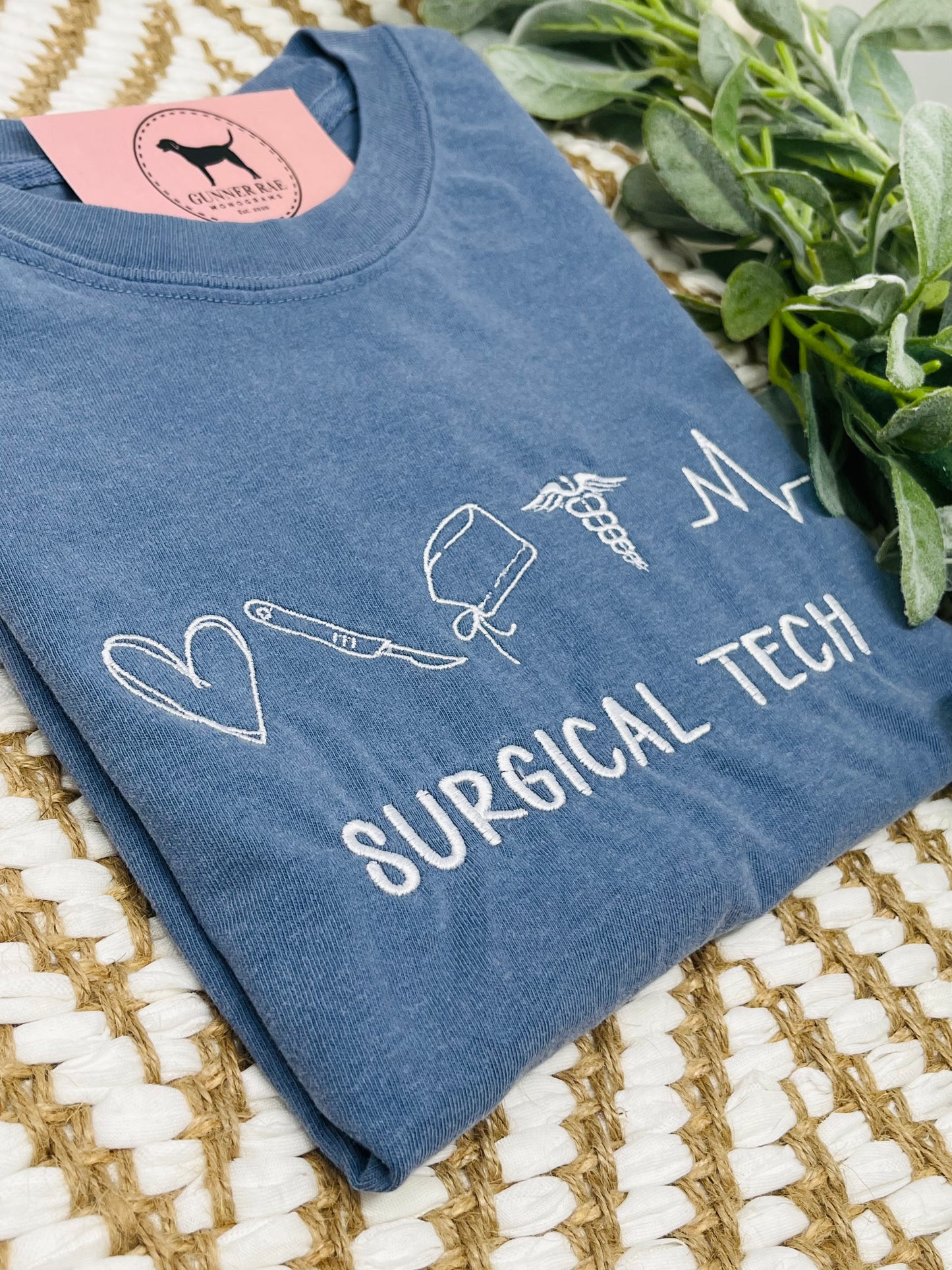 SURGICAL TECH Embroidered T-shirt or Sweatshirt