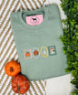 FALL STAMPS Embroidered T-shirt or Sweatshirt