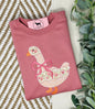 GOOSE APPLIQUE Custom Embroidered T-shirt or Sweatshirt