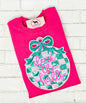 DECK THE HALLS SEQUIN PATCH T-shirt or Sweatshirt