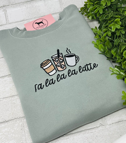 FALALA LATTE Embroidered T-shirt or Sweatshirt