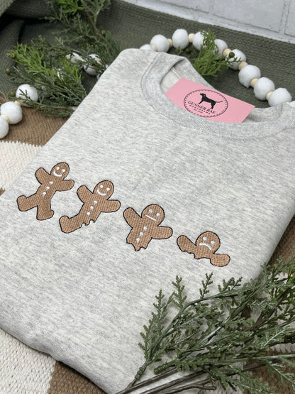 GINGERBREAD Embroidered T-shirt or Sweatshirt