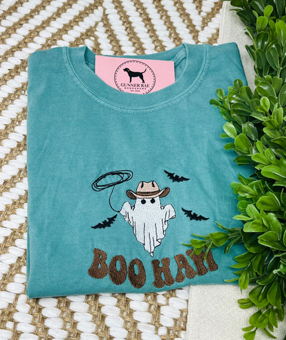 BOO HAW Embroidered T-shirt or Sweatshirt
