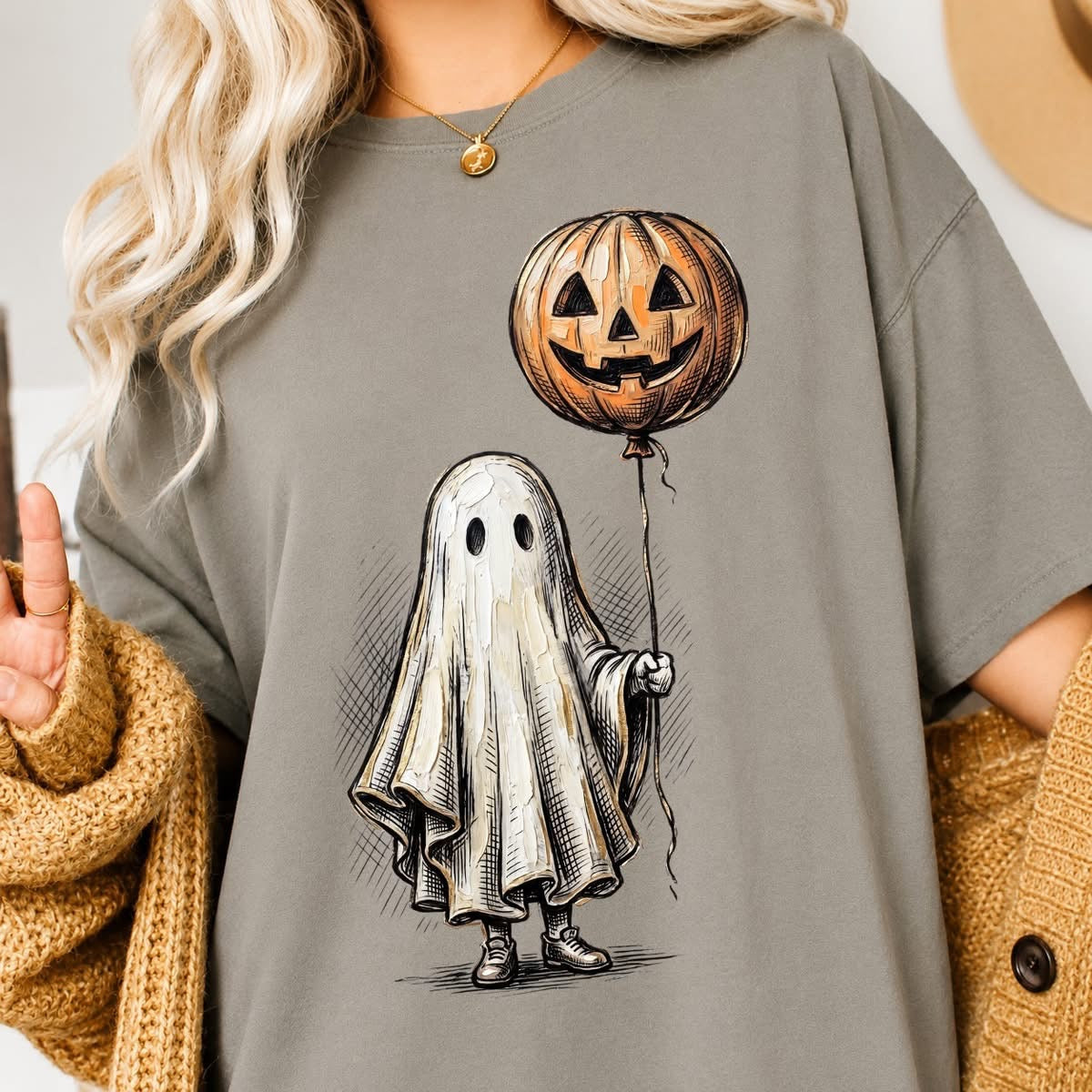 GHOST BALLOON Graphic T-shirt or Sweatshirt