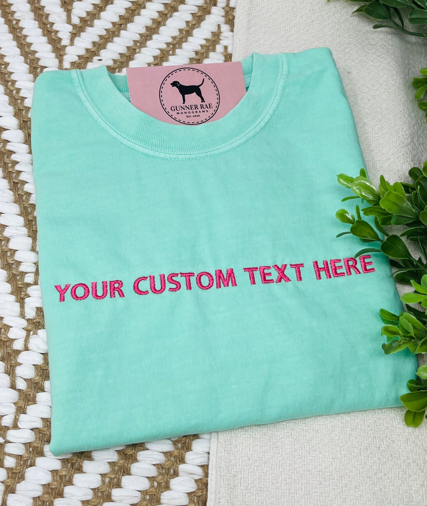 CREATE YOUR OWN Custom Embroidered T-shirt or Sweatshirt