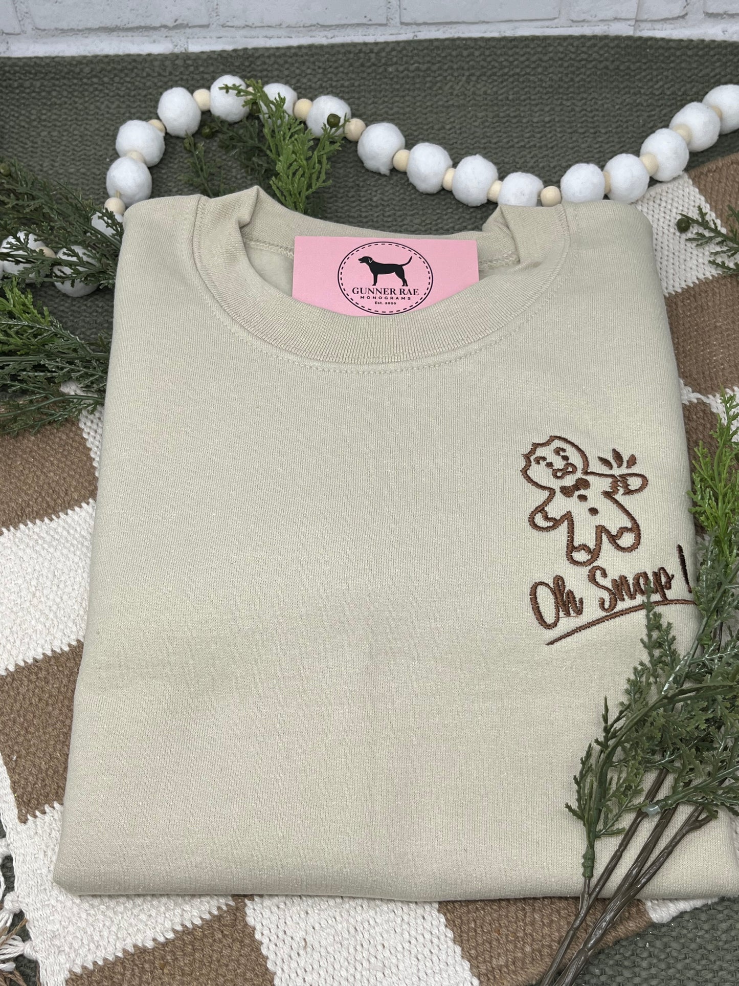 OH SNAP Embroidered T-shirt or Sweatshirt