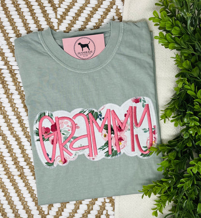 GRAMMY Applique Embroidered T-shirt or Sweatshirt (outline)