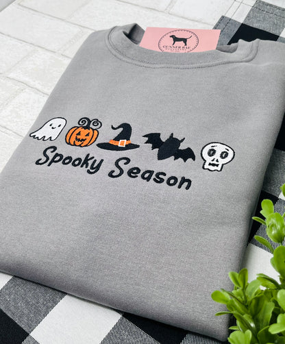 SPOOKY SEASON ICONS 5 Embroidered T-shirt or Sweatshirt